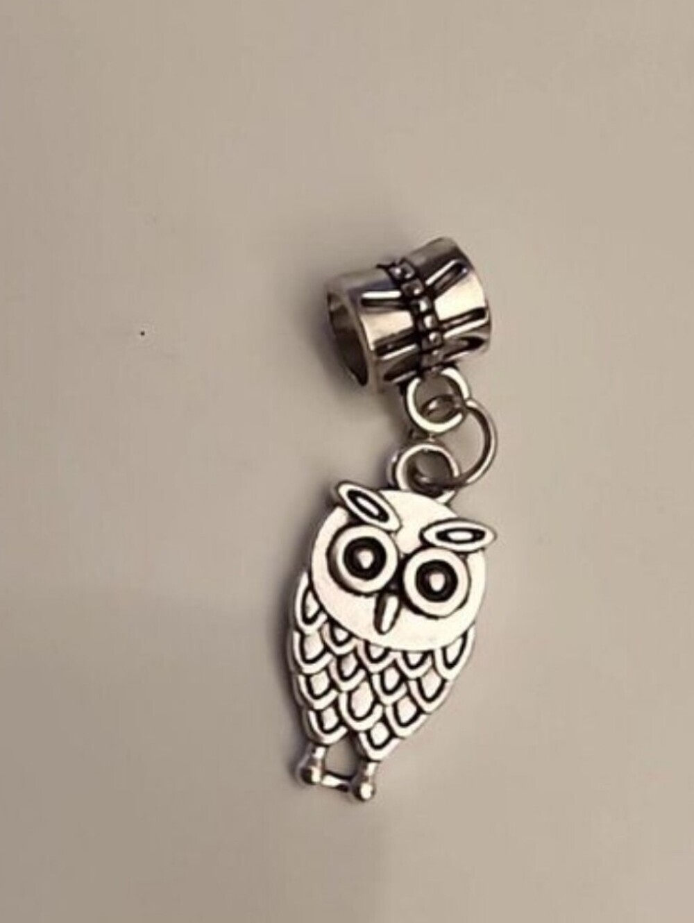 OWL 3 Charm for European Style Bracelets Fits Pandora Systems